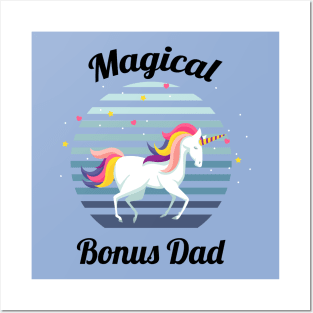 magical bonus dad... bonus dad fathers day gift Posters and Art